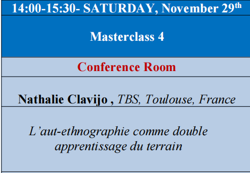 MasterClass Nathalie